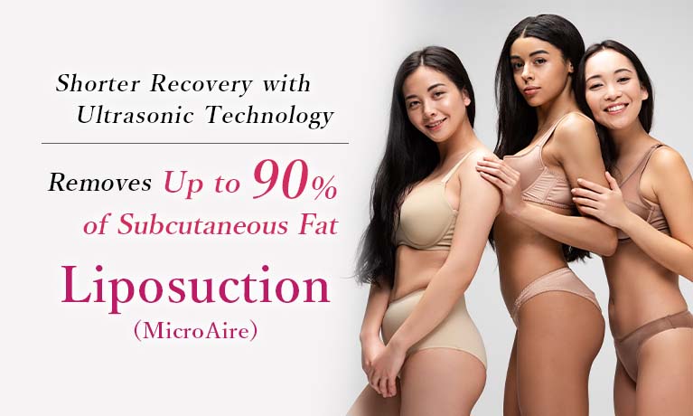 Remove up to 90% of subcutaneous fat. Liposuction